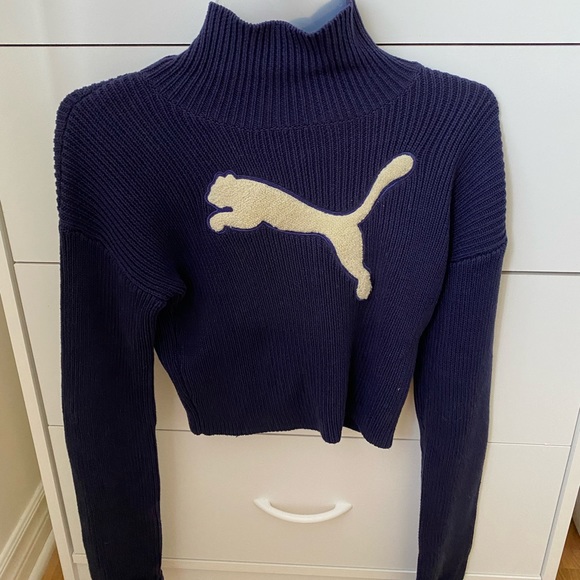 Puma Sweaters - Fenty Puma Crop Knit Sweater